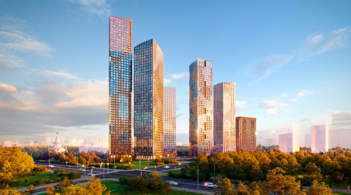 Фото 1: Лучшие элитные жилые комплексы в этом в Москве