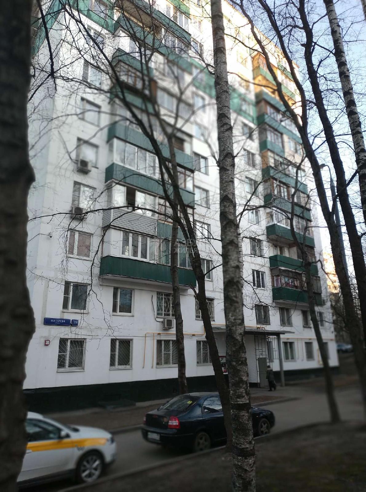 3-комнатная квартира, Москва, Бехтерева улица 39 корпус 3 , метро Кантемировская, фото №