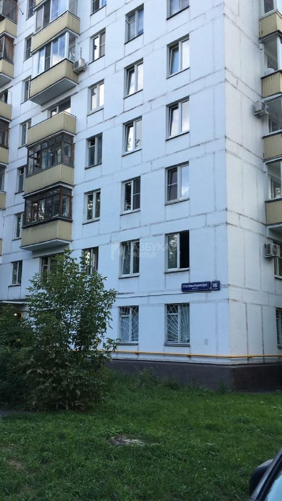 2-комнатная квартира, Москва, Старомарьинское шоссе 16 , метро Марьина роща, фото №