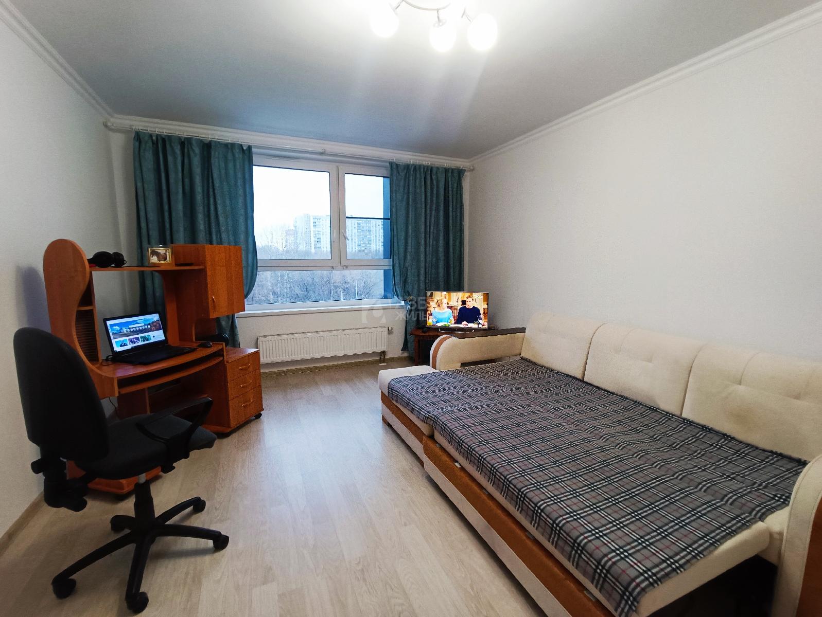 1-комнатная квартира, Москва, Светланова улица 11 корпус 1 , метро Раменки, фото №