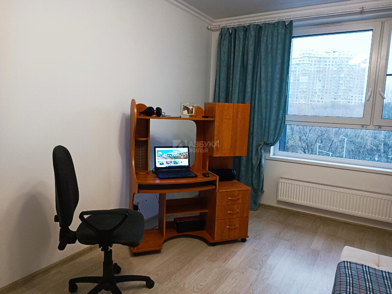1-комнатная квартира, Москва, Светланова улица 11 корпус 1 , метро Раменки, фото №